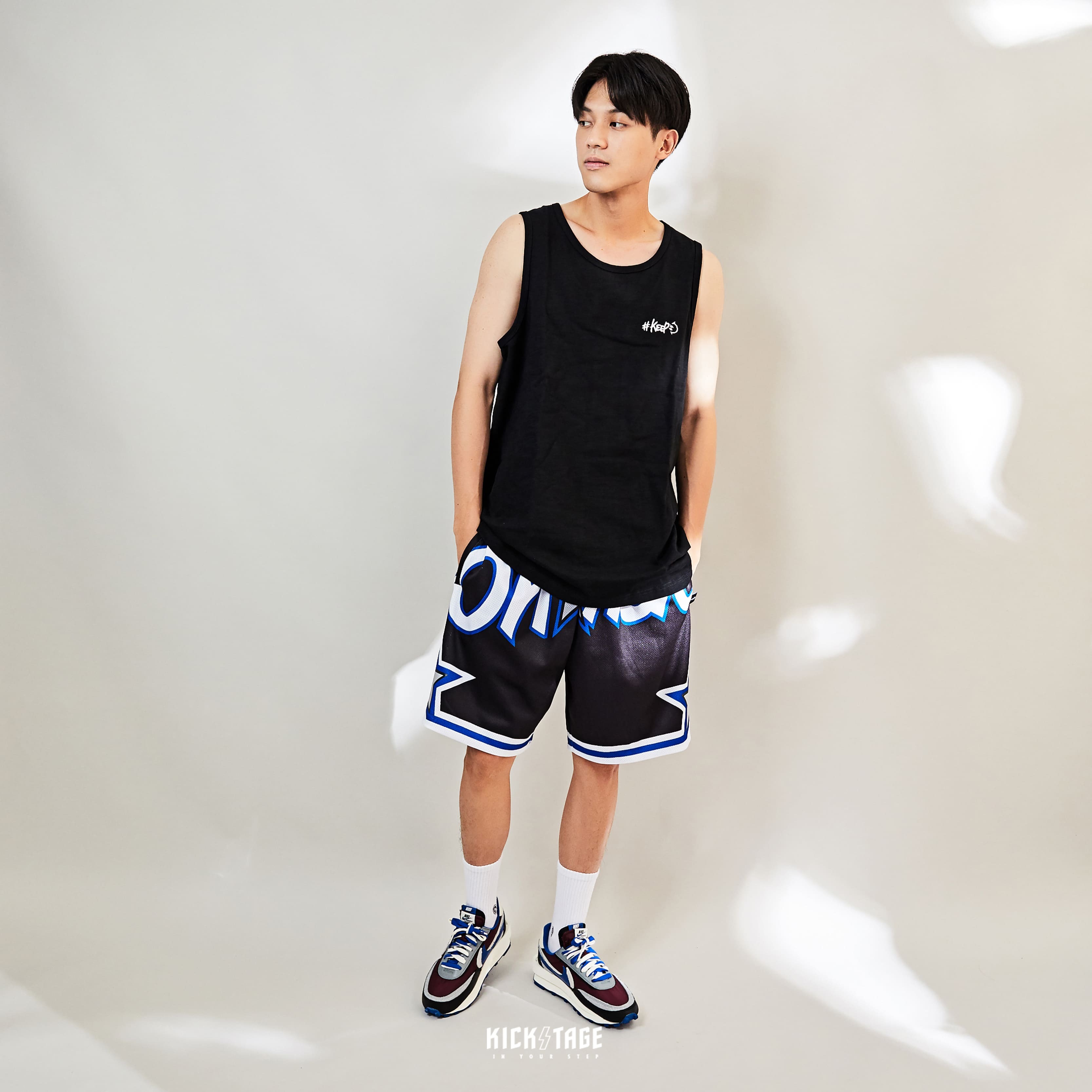 MITCHELL & NESS M&N Blown Out Fashion Jersey 大LOGO球褲