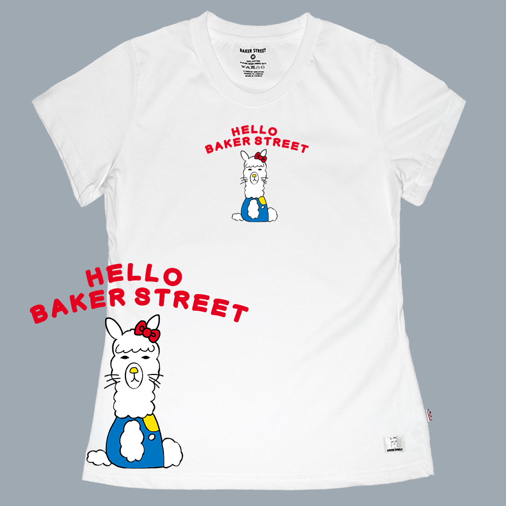 Hello Alpaca 女版短袖T恤