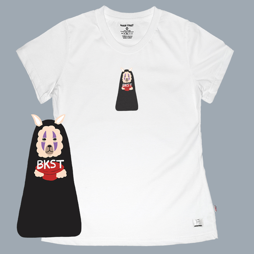 Kaonashi Alpaca 無臉駝 女版短T