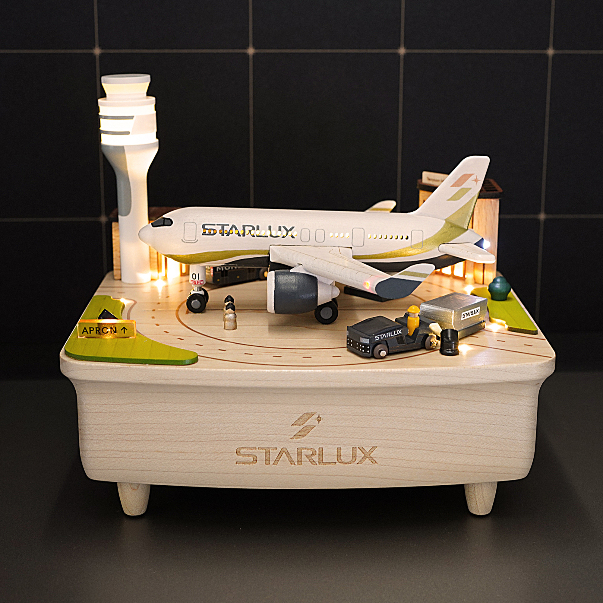 STARLUX | A330neo 動態夜燈音樂鈴 (知音文創合作開發)