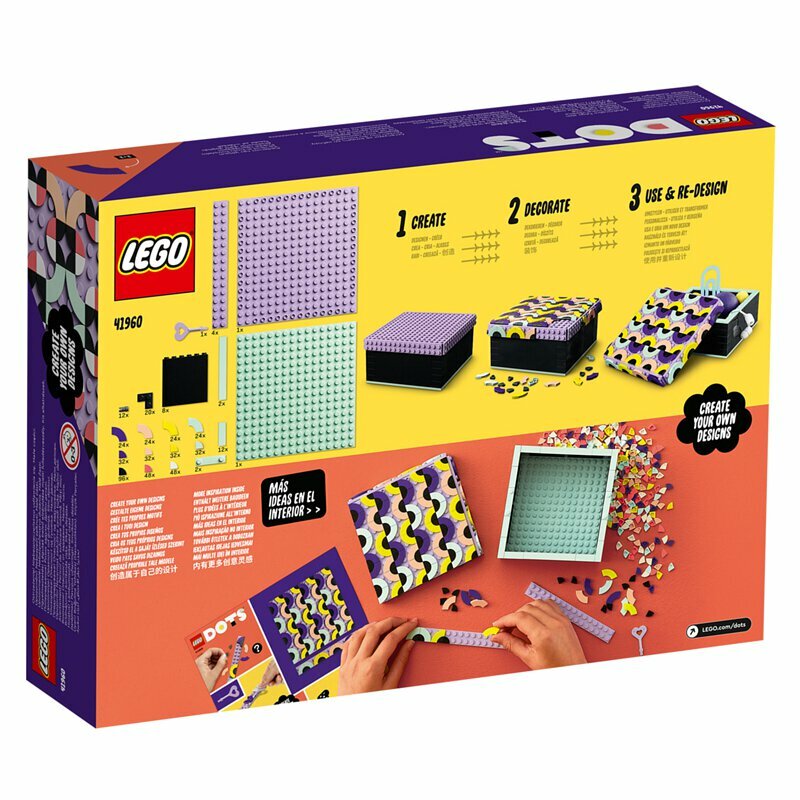 [飛米樂高積木磚賣店] LEGO 41960 DOTS-大型豆豆收納盒(6/1開賣)