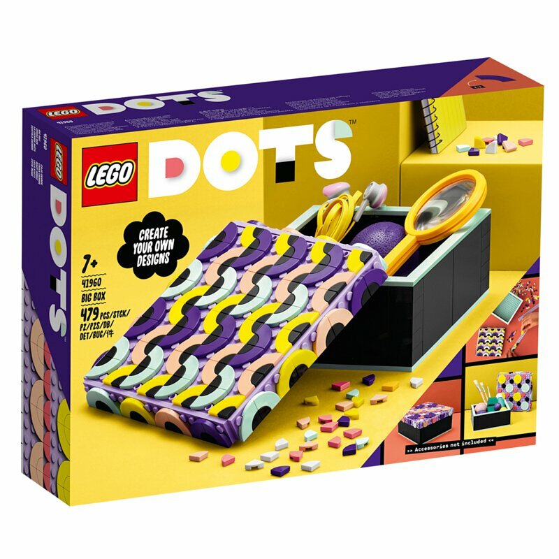 [飛米樂高積木磚賣店] LEGO 41960 DOTS-大型豆豆收納盒(6/1開賣)