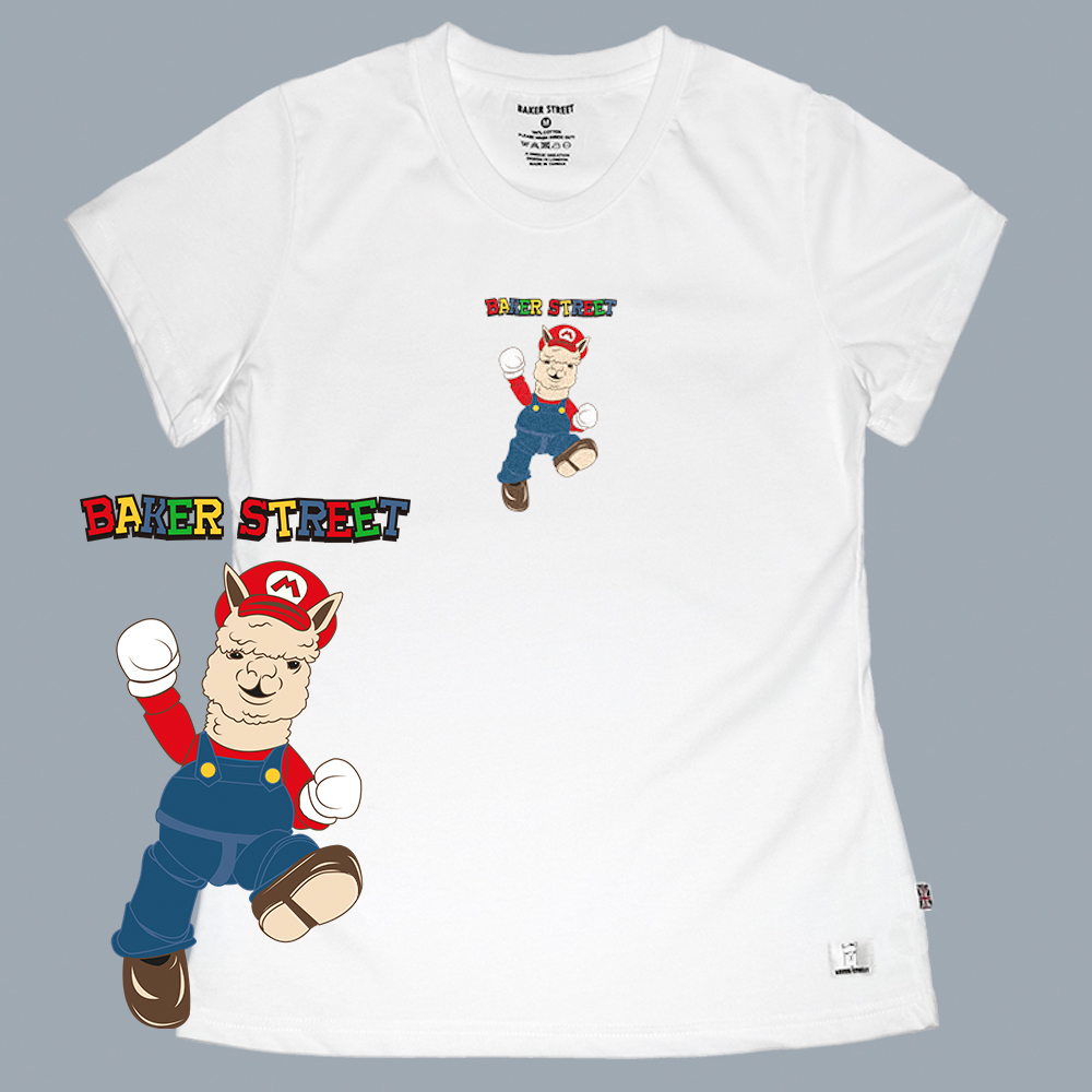 Mushroom paca 駝力歐 女版短T