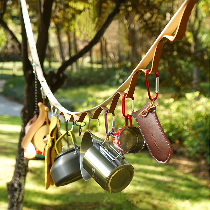 【CLS】露營皮革掛物繩｜露營美學 AF32