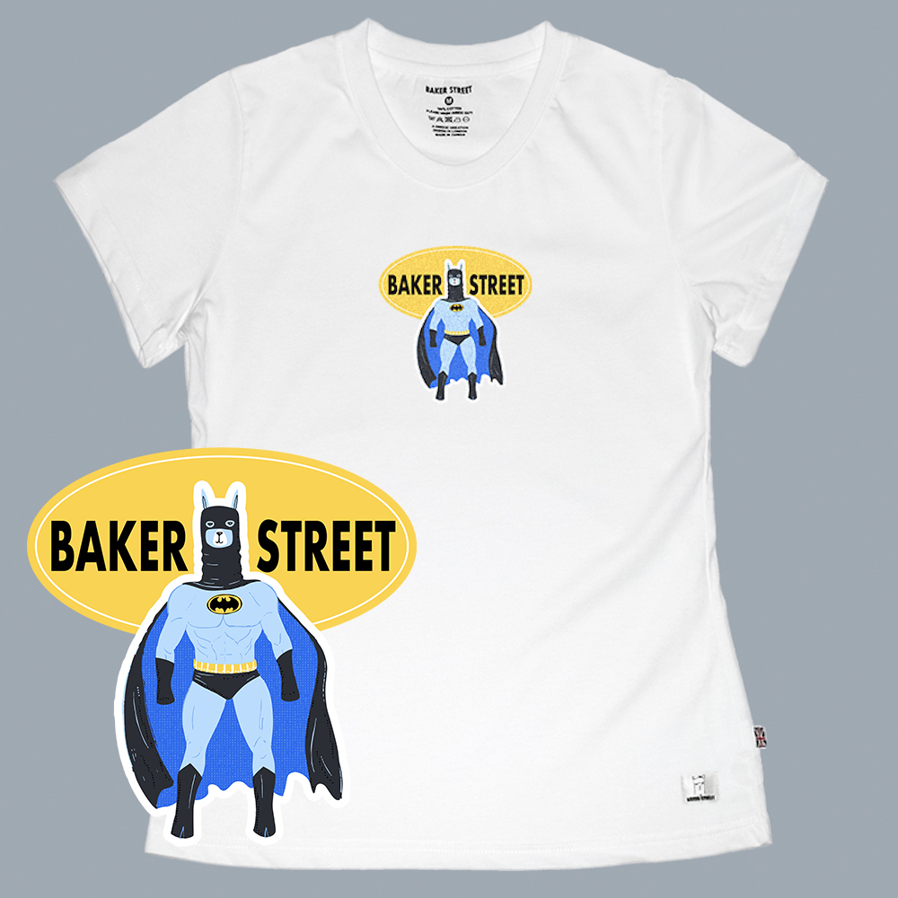 Bat Alpaca 蝙蝠駝 女版短T