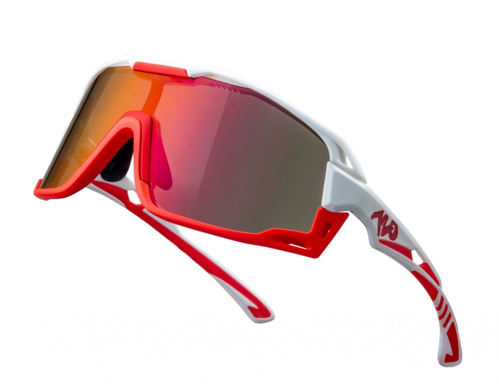 S157-2-HC/Flash/冠軍金(柱面鏡片) /消光法拉利紅框與法拉利紅鏡腳