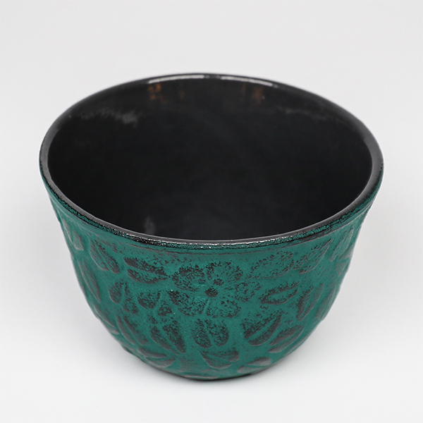 【岩戶鑄工所】櫻 鑄鐵杯-綠色