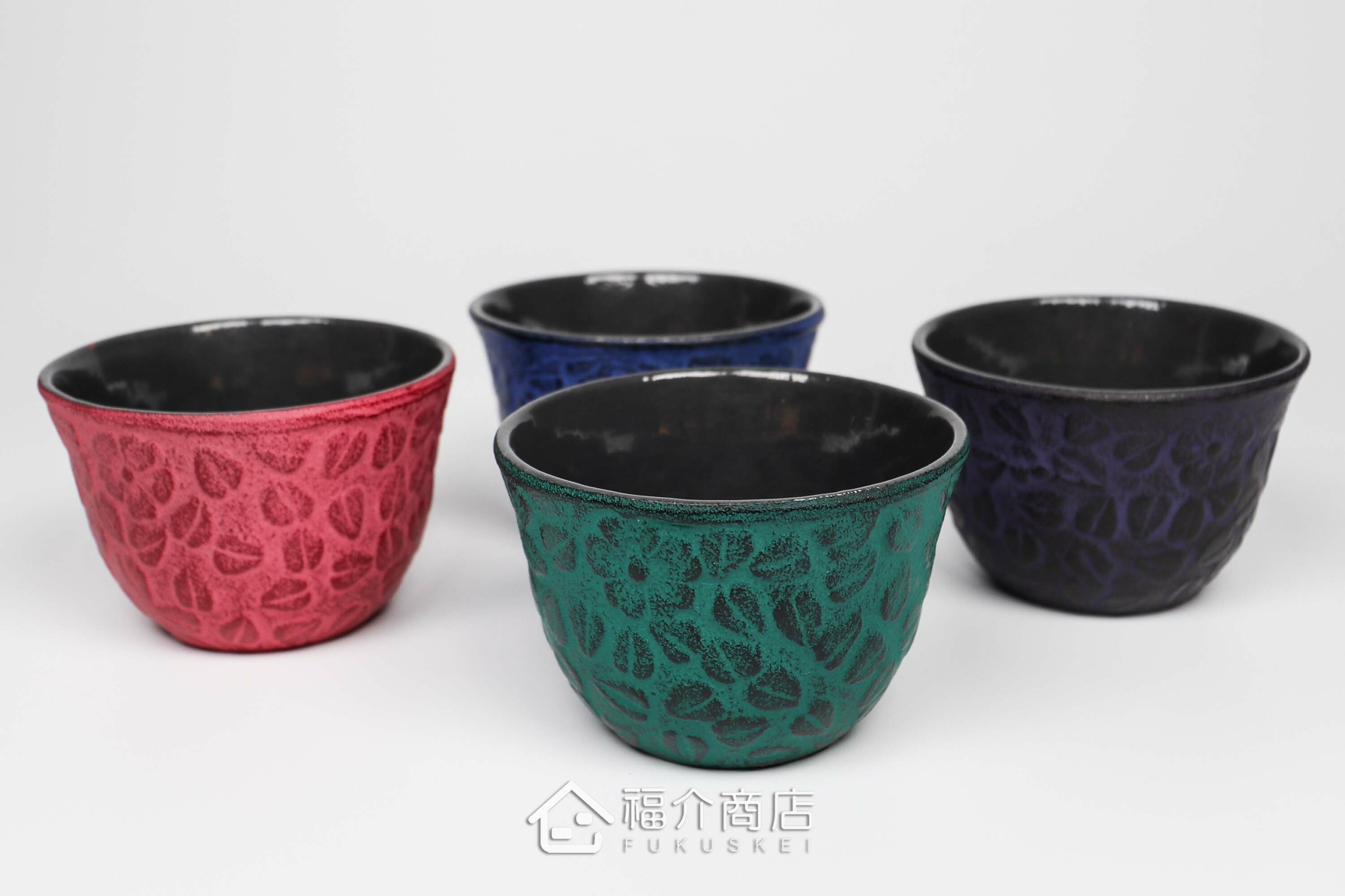 櫻花造型的鑄鐵杯