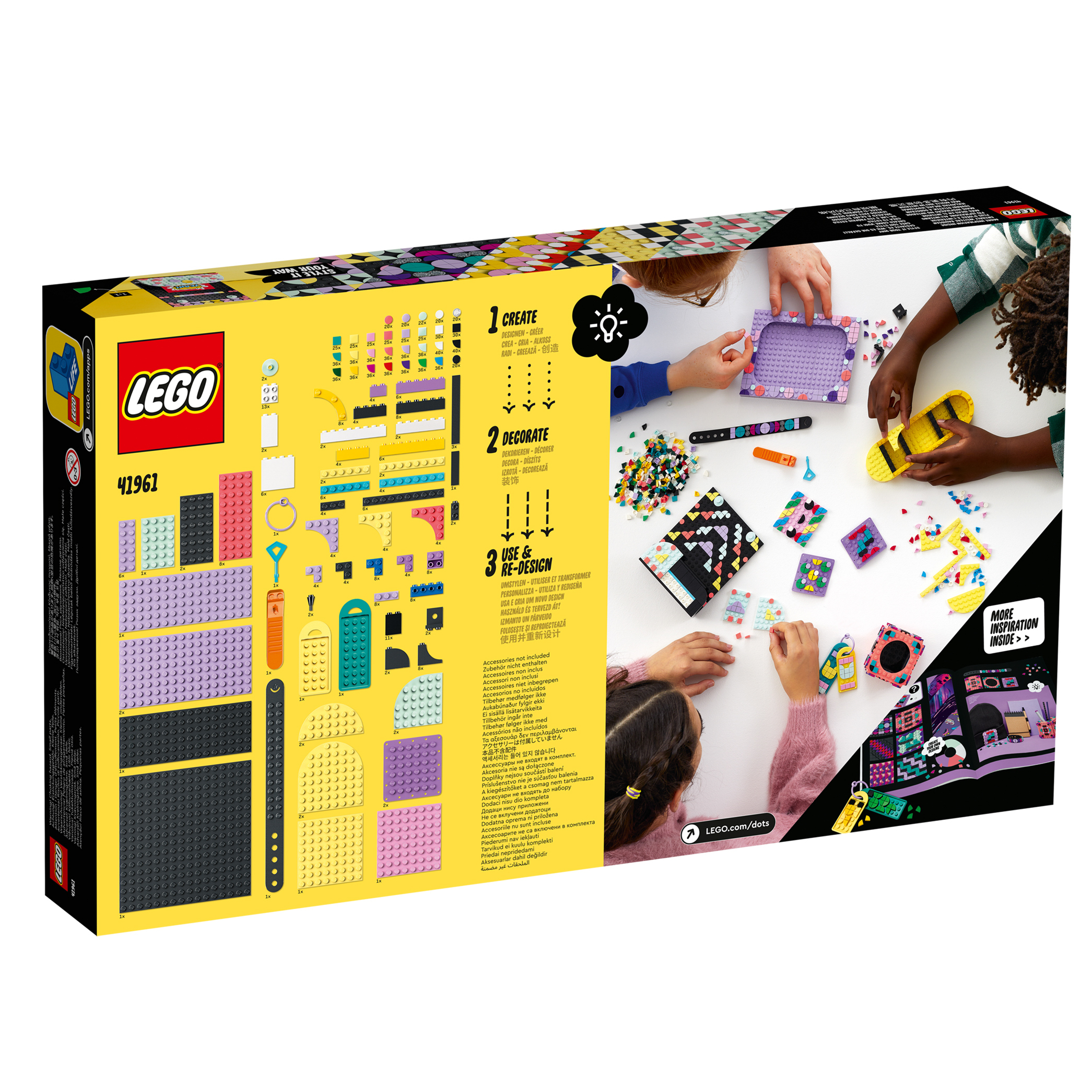 [飛米樂高積木磚賣店] LEGO 41961 DOTS-設計師工具組－圖案(6/1開賣)