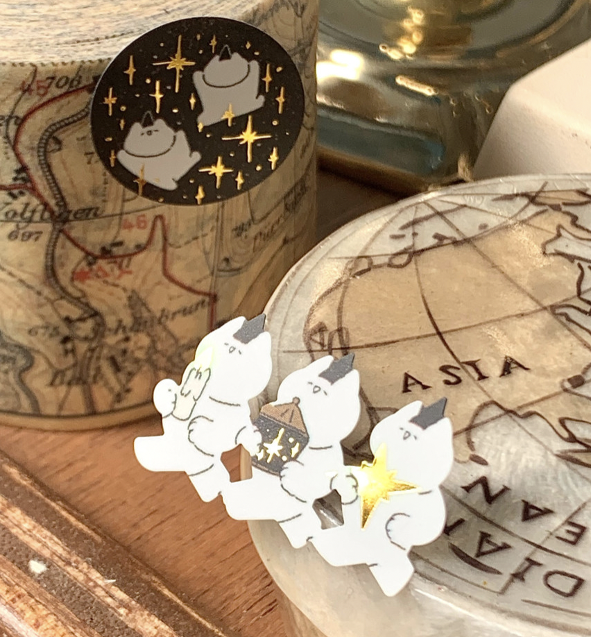 Mewmewbeam |黑帽貓 貼紙 (0229)