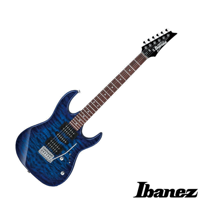 Ibanez GRX70QA-TBB 雙單雙 小搖座 電吉他 RG GIO 公司貨