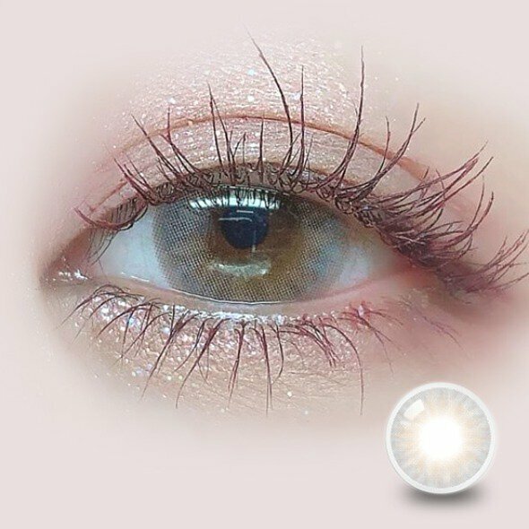 [預訂] OLOLA 1 Month A.Muse 月拋棄彩妝隱形眼鏡｜每盒1片 ( Gray )