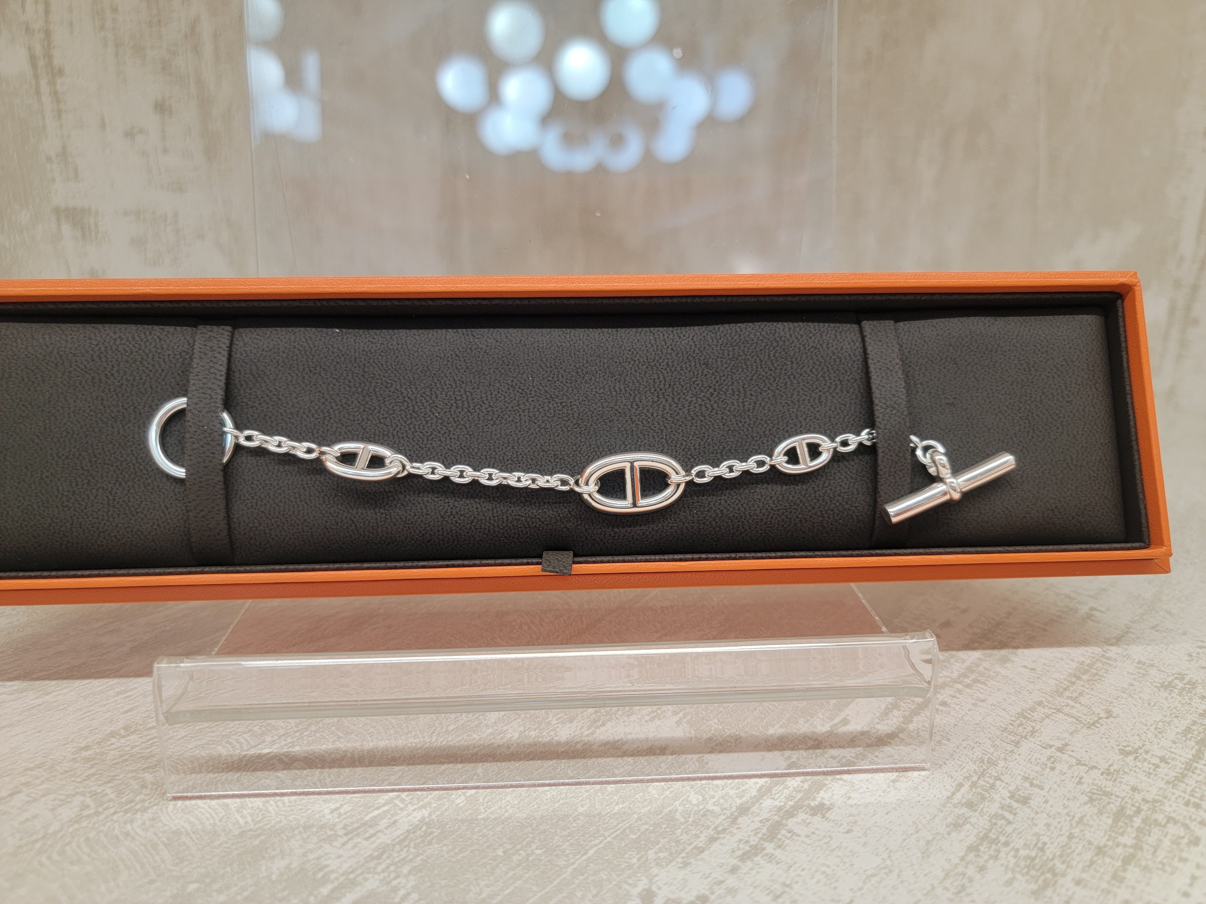 Hermes 925 farandole bracelet 純銀 豬鼻手鏈
