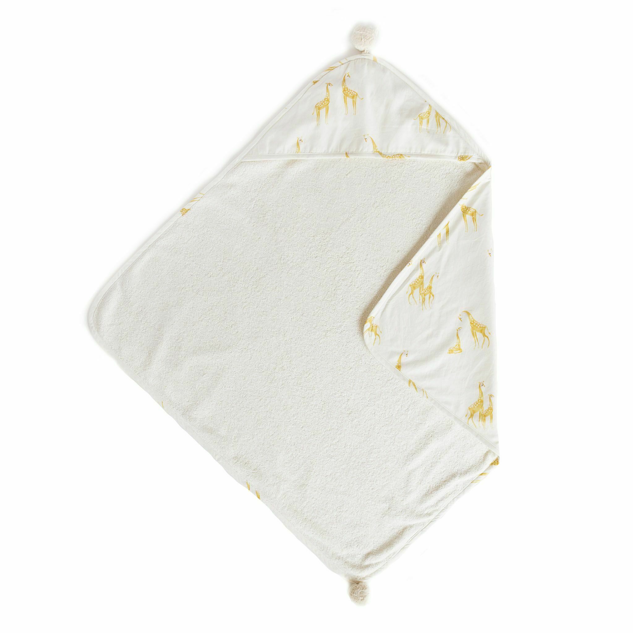 Pehr-Follow Me寶寶連帽浴巾(Giraffer)