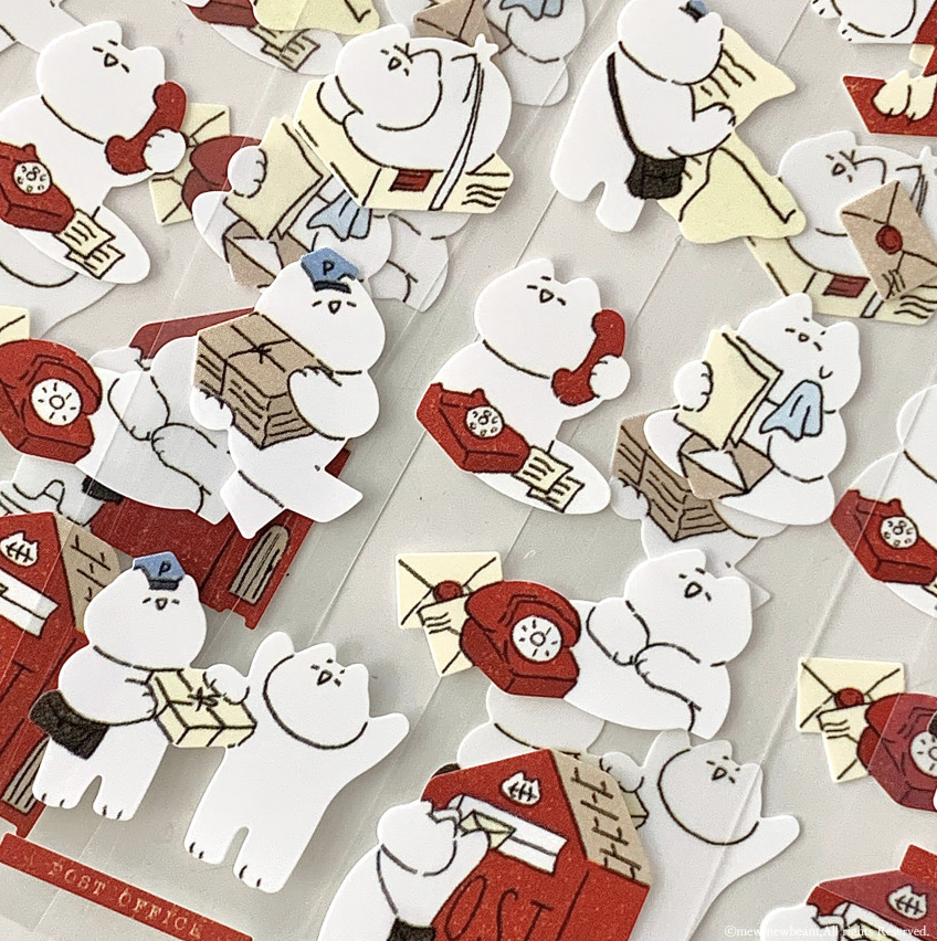 Mewmewbeam |貓郵差 貼紙 (0227)