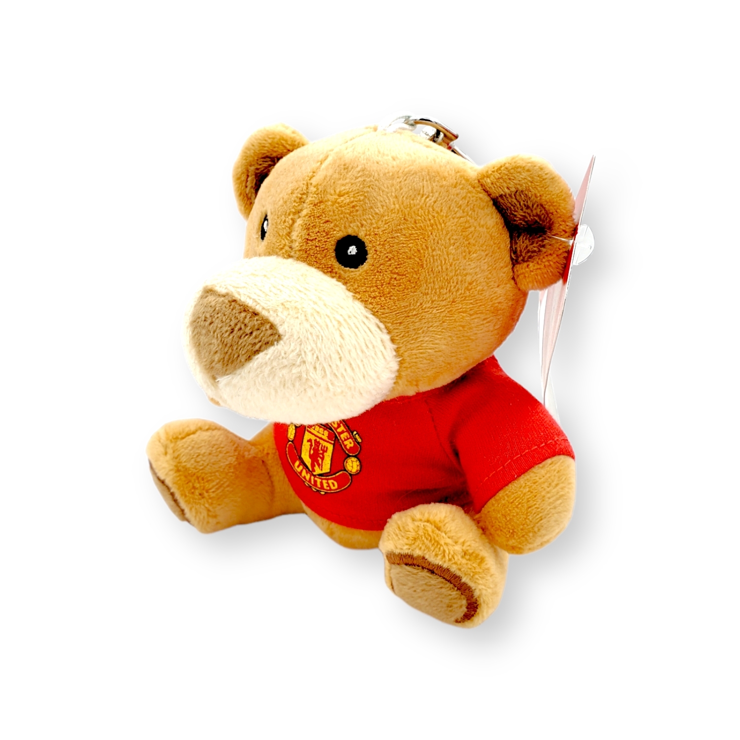 曼聯啡色小熊公仔鎖匙扣