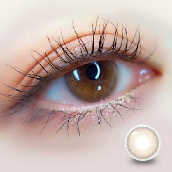 [預訂] OLOLA 1 Month Swany 月拋棄彩妝隱形眼鏡｜每盒1片 ( Cotton Brown )