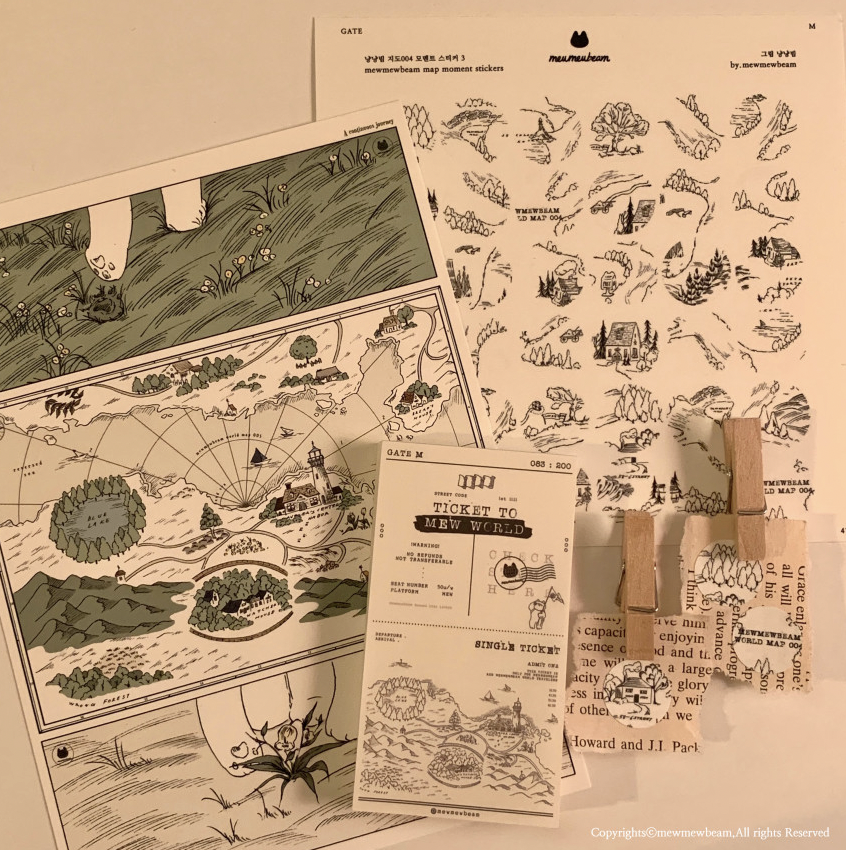 Mewmewbeam |地圖 便箋