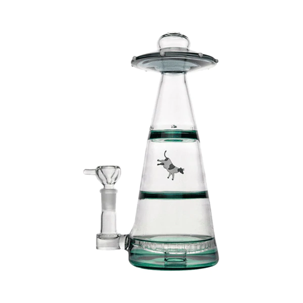 UFO VORTEX MOTHERSHIP XL BONG 10" BY HEMPER