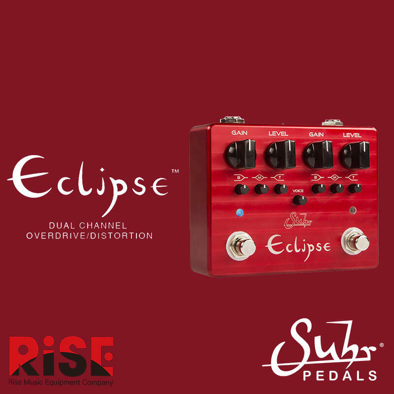 【又昇樂器．音響】Suhr ECLIPSE 電吉他破音效果器