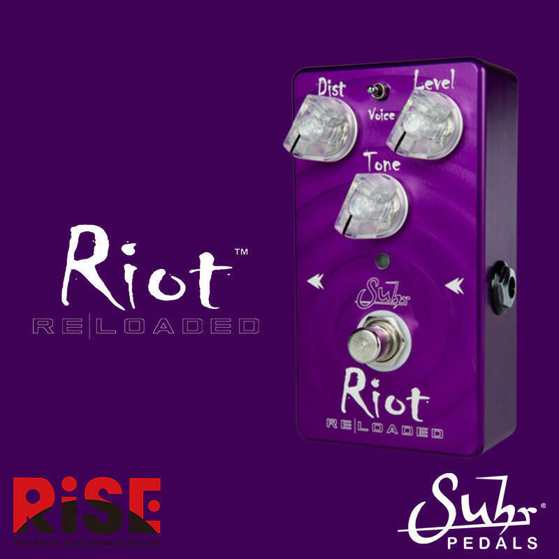 【又昇樂器．音響】Suhr Riot Distortion RELOADED 電吉他效果器 