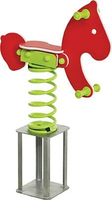 SPRING TOYS IN HDPE WITH SPRING TYPE ‘SMALL’ - pony