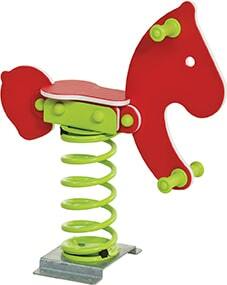 SPRING TOYS IN HDPE WITH SPRING TYPE ‘SMALL’ - pony