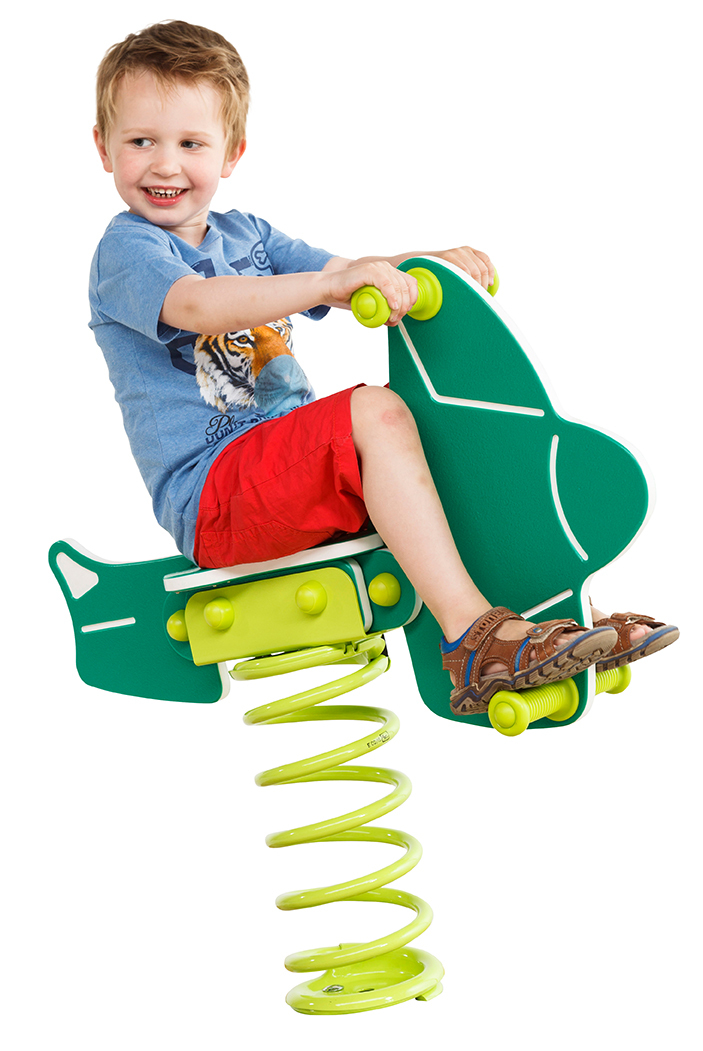 SPRING TOYS IN HDPE WITH SPRING TYPE ‘SMALL’ - plane