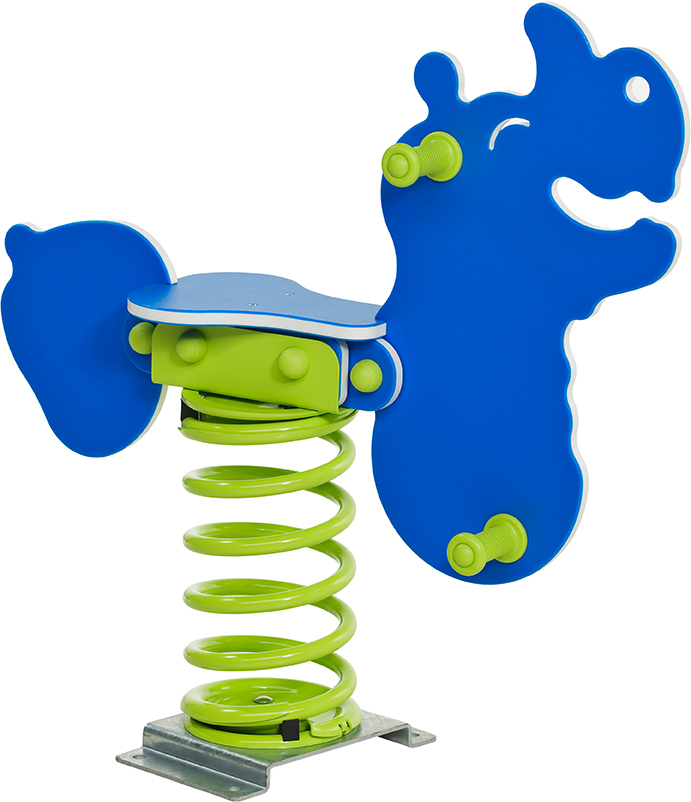 SPRING TOYS IN HDPE WITH SPRING TYPE ‘LARGE’ - Rhino