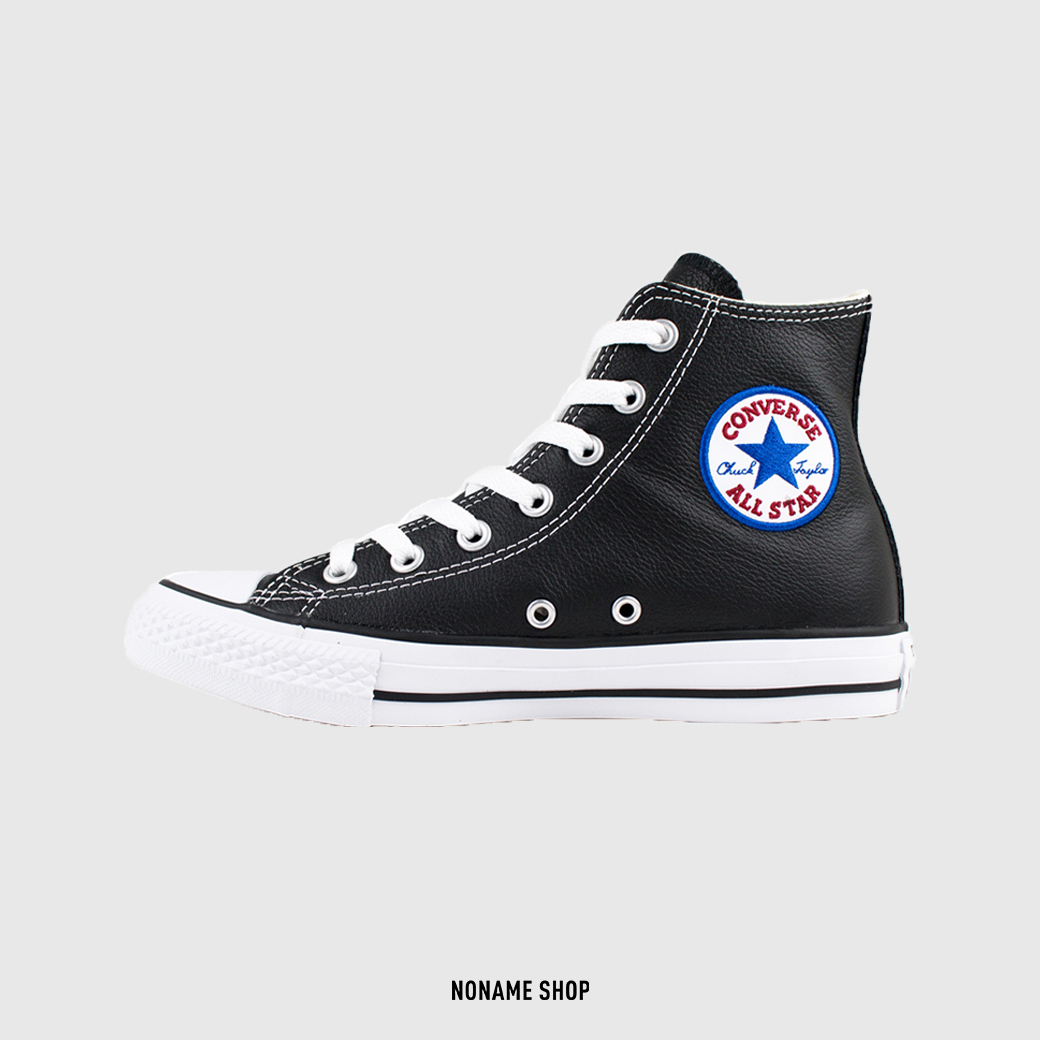 💥出清特價💥 CONVERSE 基本款 高筒 荔枝皮 黑色 (男/女同款)