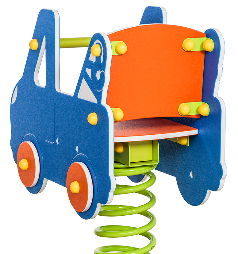 SPRING TOY IN HDPE ‘ROYAL’ - tow truck