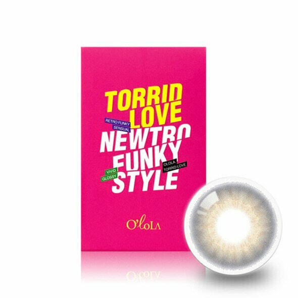 [預訂] OLOLA 1 Month Torrid Love 月拋棄彩妝隱形眼鏡｜每盒1片 ( Beige )