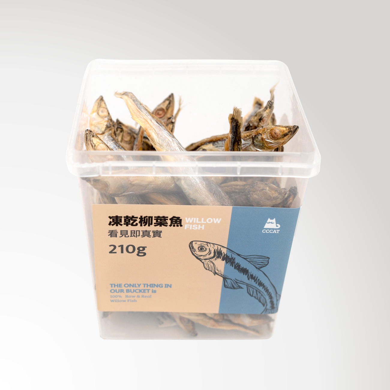 CCCAT 凍乾柳葉魚零食桶 (因日本排核廢水已停產)