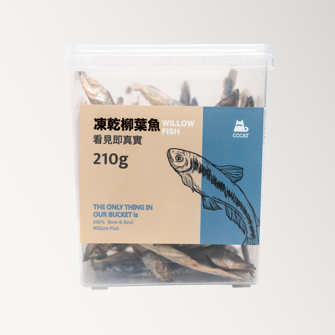CCCAT 凍乾柳葉魚零食桶 (因日本排核廢水已停產)