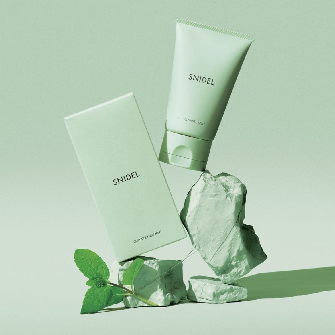 [限定] SNIDEL BEAUTY Clay Cleanse Mint 涼感薄荷潔面泥 70g