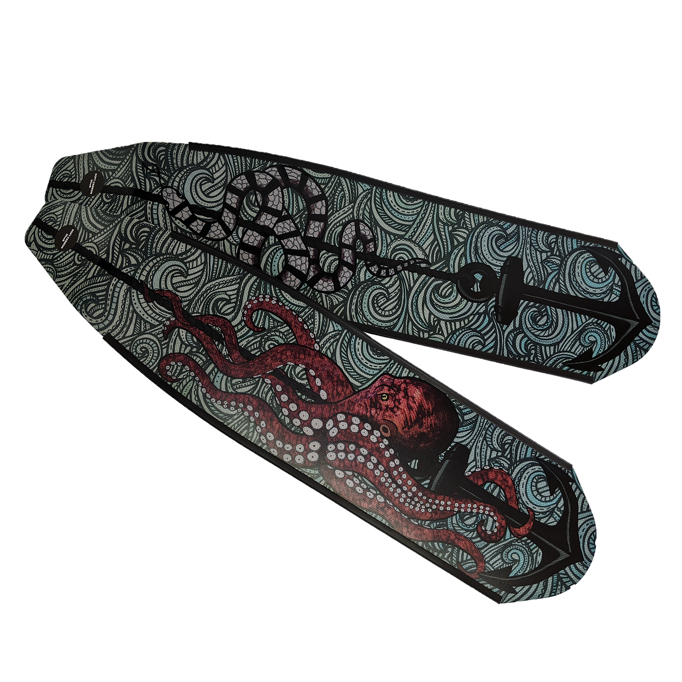 ▲DiveR 全碳纖維長蛙板-章魚海錨