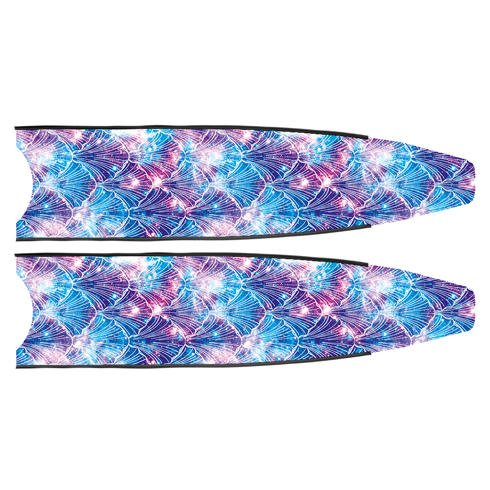 ▲Leaderfins 玻纖長蛙板-清透銀河