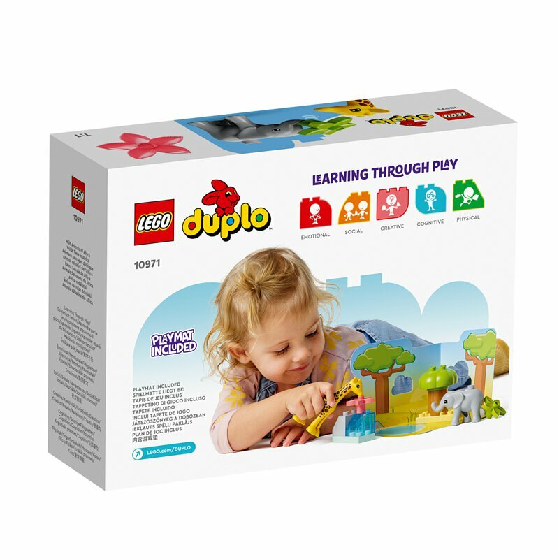 [飛米樂高積木磚賣店] LEGO 10971 Duplo-非洲野生動物(6/1開賣)