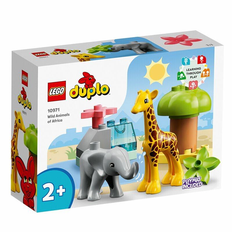 [飛米樂高積木磚賣店] LEGO 10971 Duplo-非洲野生動物(6/1開賣)