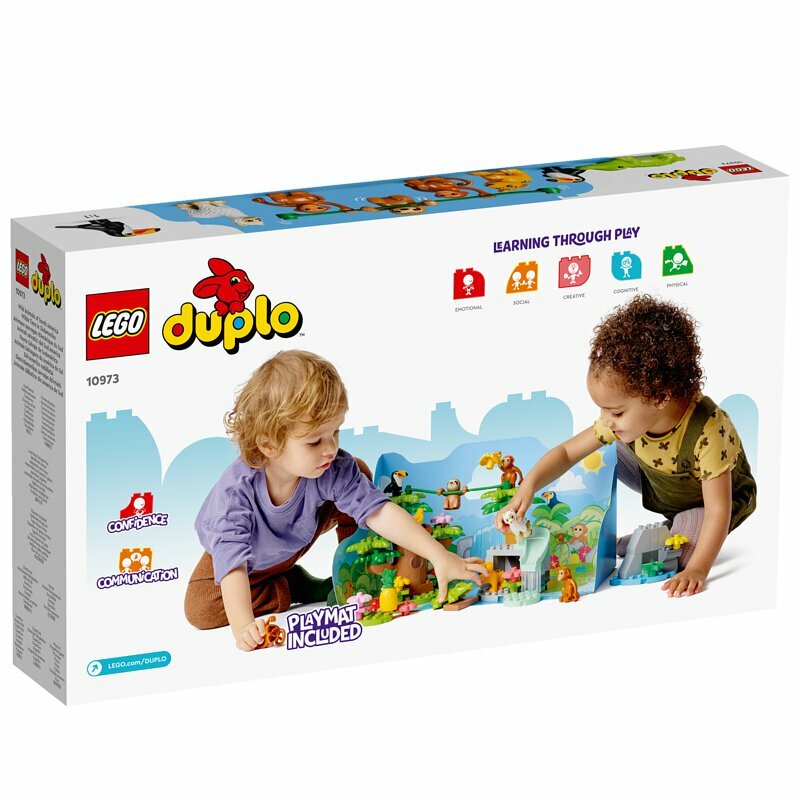 [飛米樂高積木磚賣店] LEGO 10973Duplo-南美洲野生動物(6/1開賣)