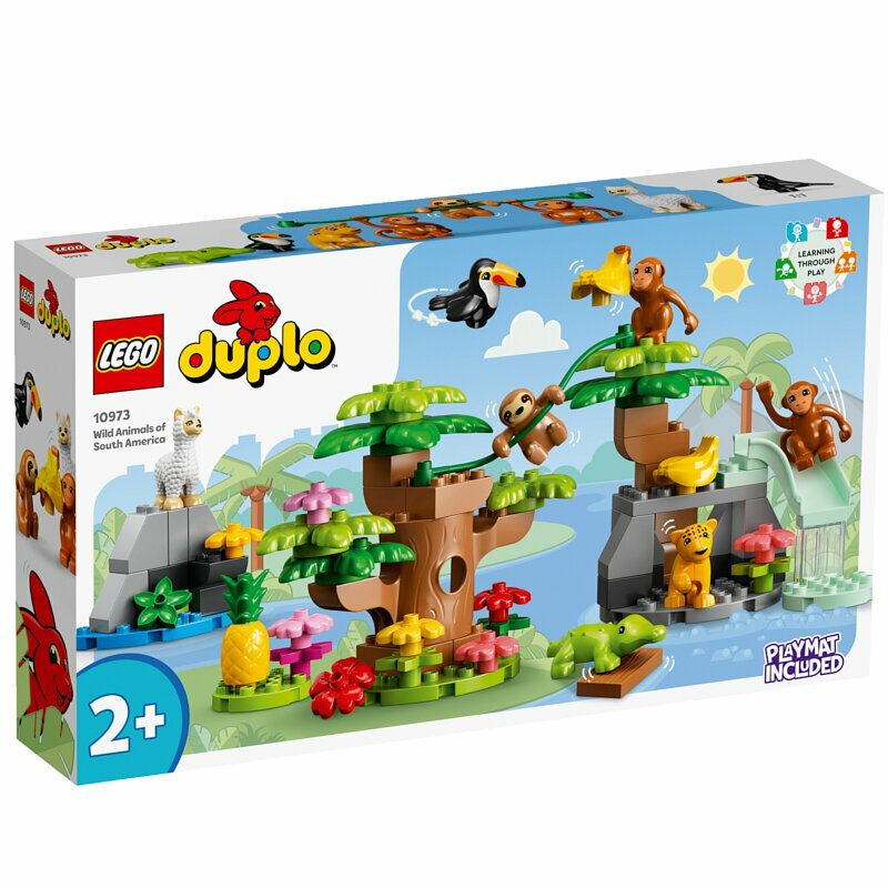 [飛米樂高積木磚賣店] LEGO 10973Duplo-南美洲野生動物(6/1開賣)