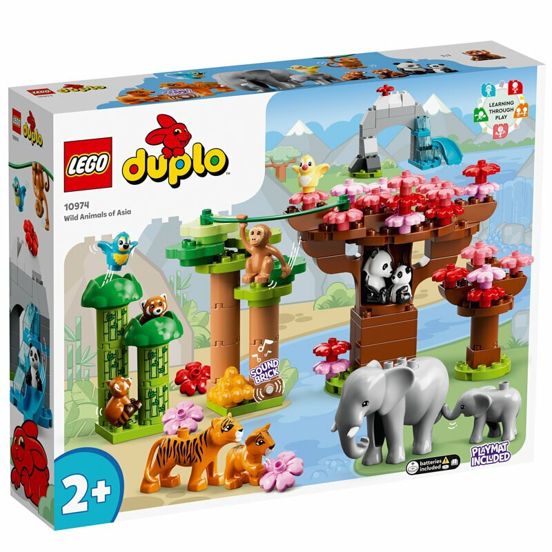 [飛米樂高積木磚賣店] LEGO 10974Duplo-亞洲野生動物(6/1開賣)