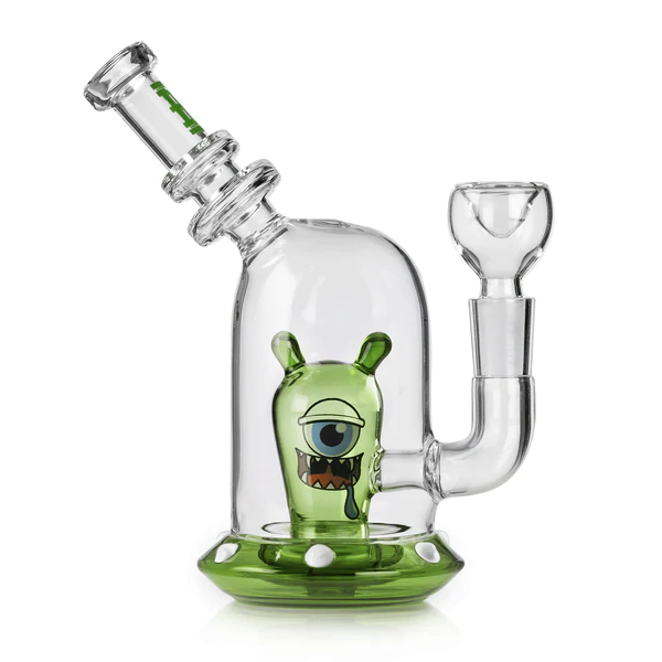 SPACE MONSTER BONG 7" BY HEMPER