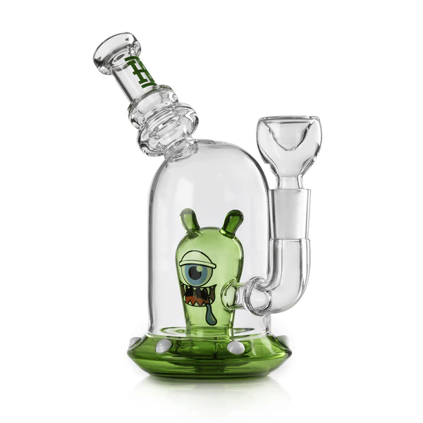 SPACE MONSTER BONG 7" BY HEMPER