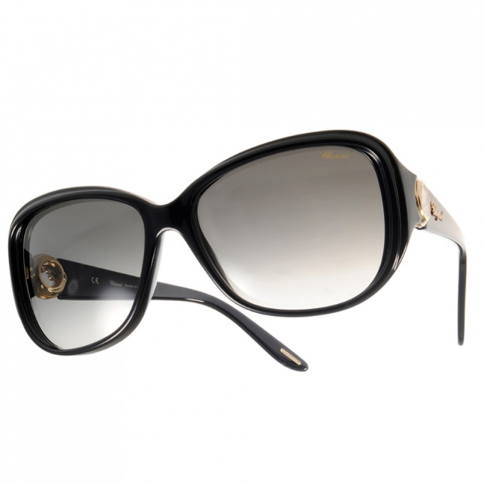 【CHOPARD】ARCH149S 0700 頂級珠寶奢華大框氣質款太陽眼鏡