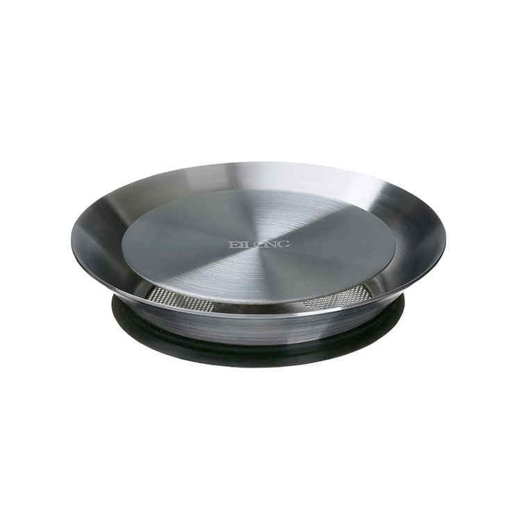 茶覺不鏽鋼濾網鐵蓋-(黑色矽膠圈)