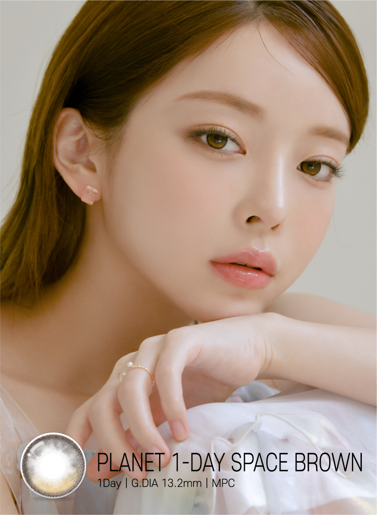 [1+1] Lensrang Planet 1 Day Space 日拋彩妝隱形眼鏡｜每盒5片 ( Brown )