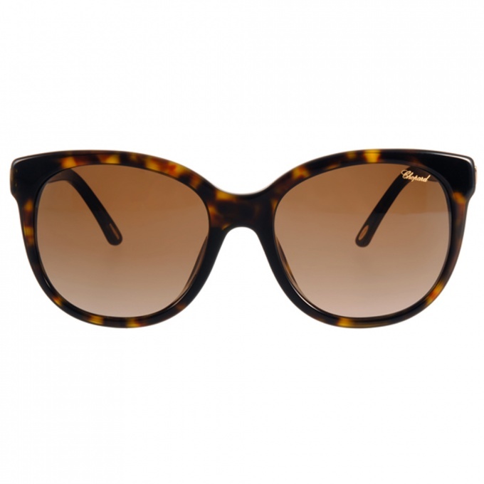 【CHOPARD】SCH164G 0722 頂級奢華名媛貓眼框太陽眼鏡