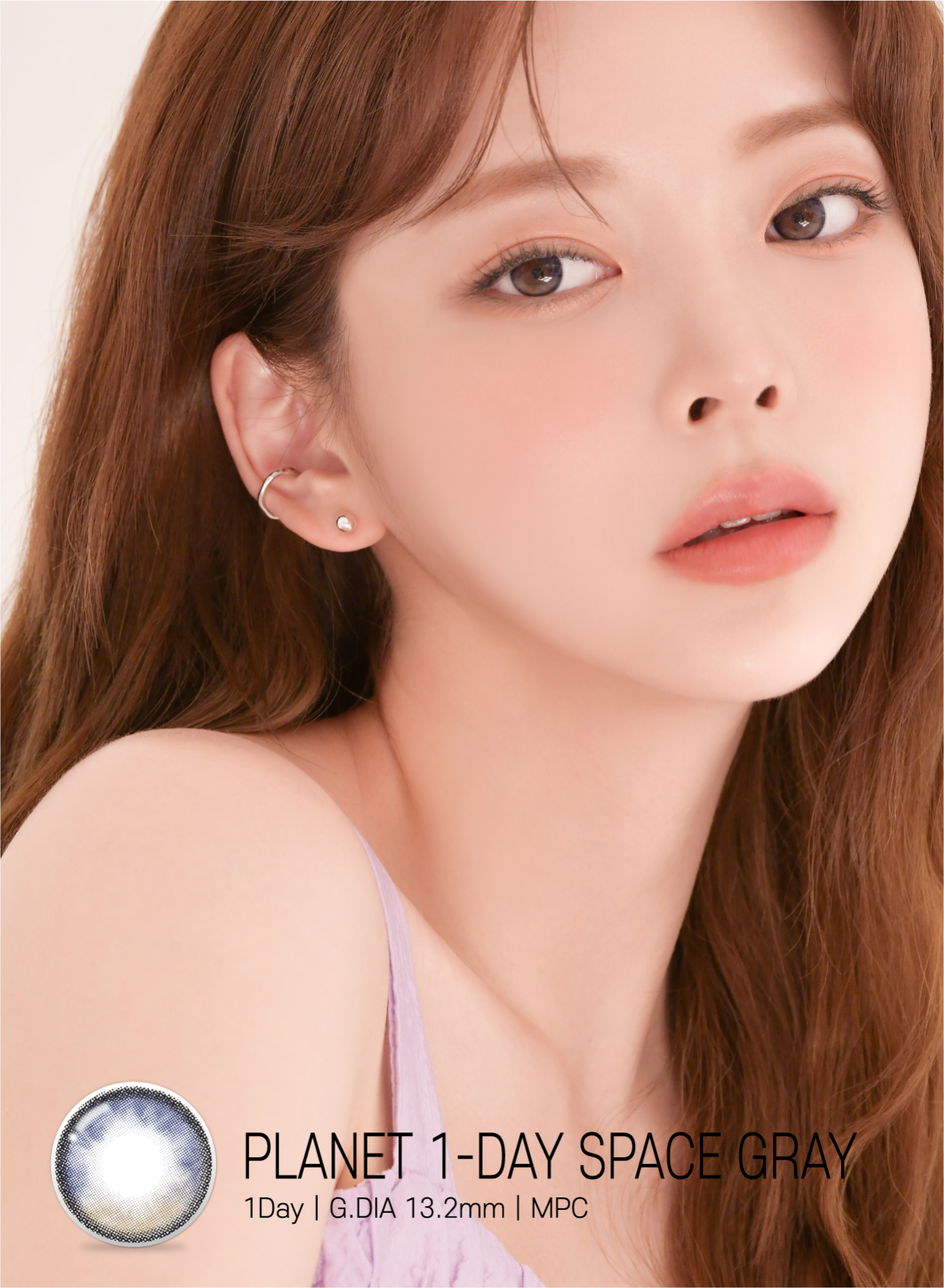[1+1] Lensrang Planet 1 Day Space 日拋彩妝隱形眼鏡｜每盒5片 ( Gray )