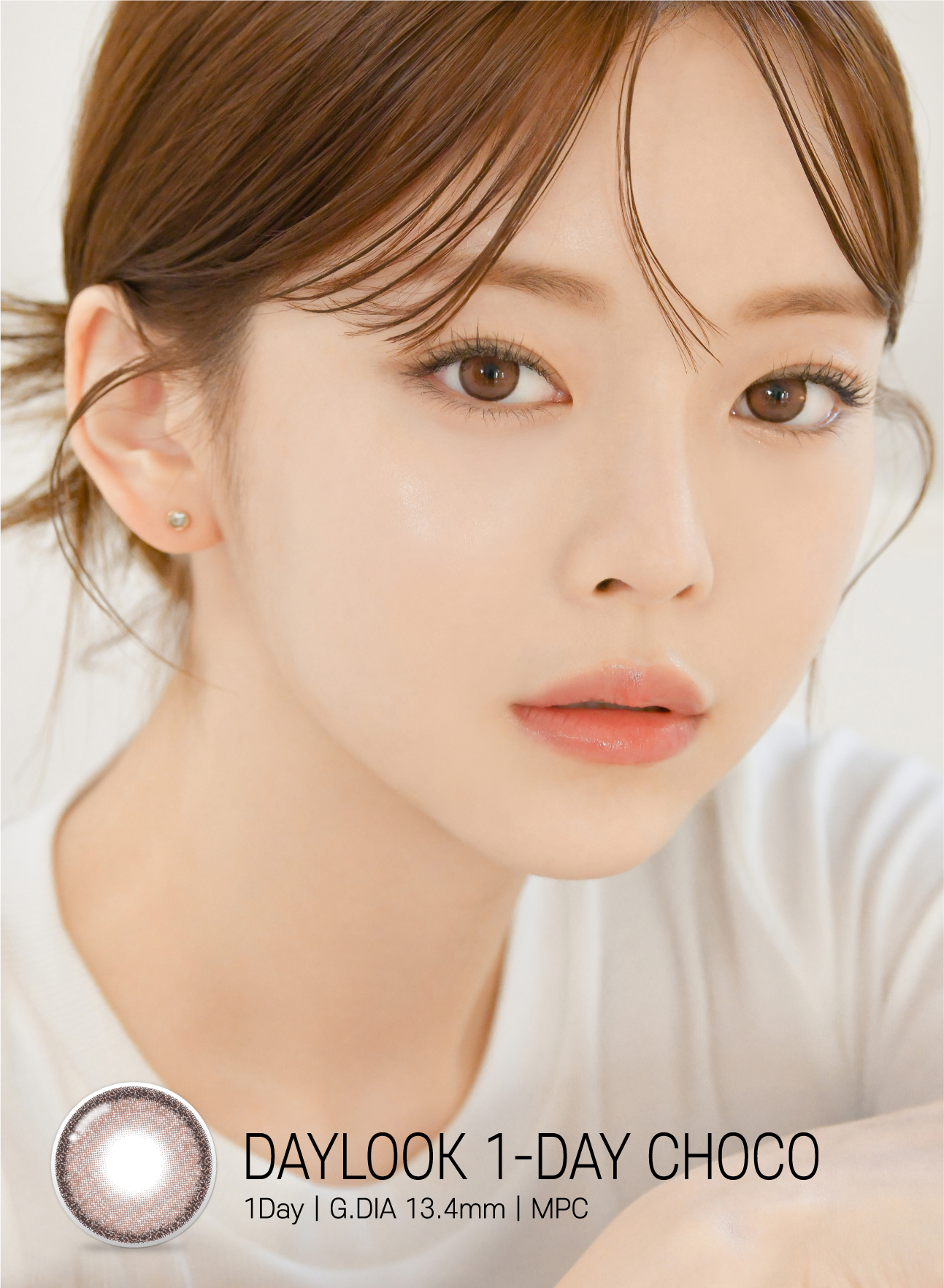 [1+1] Lensrang 1Day DayLook 日拋彩妝隱形眼鏡｜每盒5片 ( Choco )